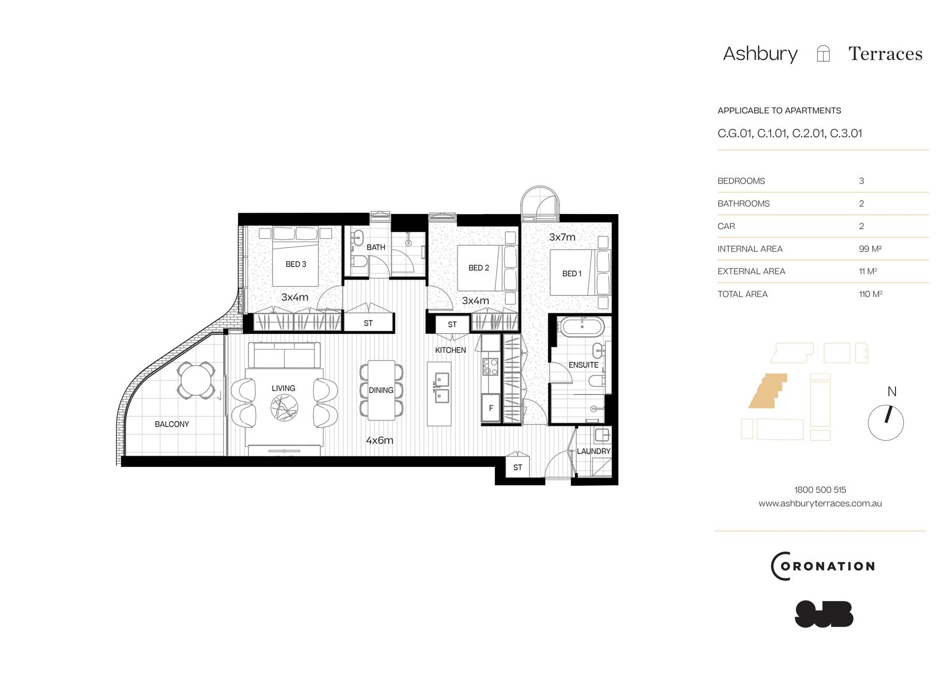 C101-Ashbury Apartments-Ashbury